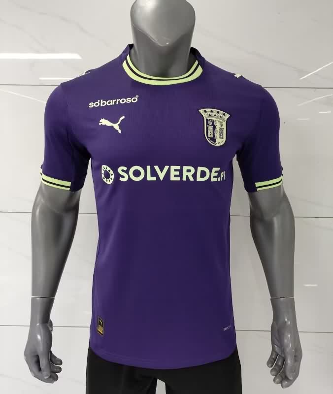 Thailand Quality(AAA) 25/26 Braga Third Soccer Jersey