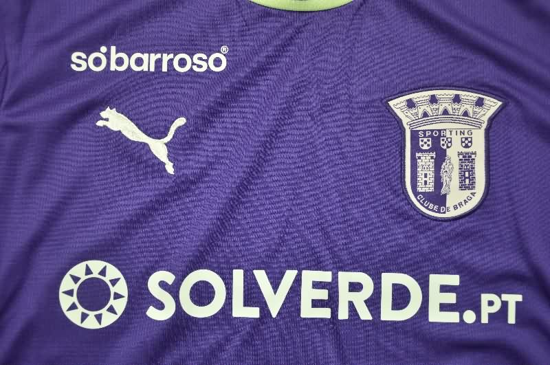 Thailand Quality(AAA) 25/26 Braga Third Soccer Jersey