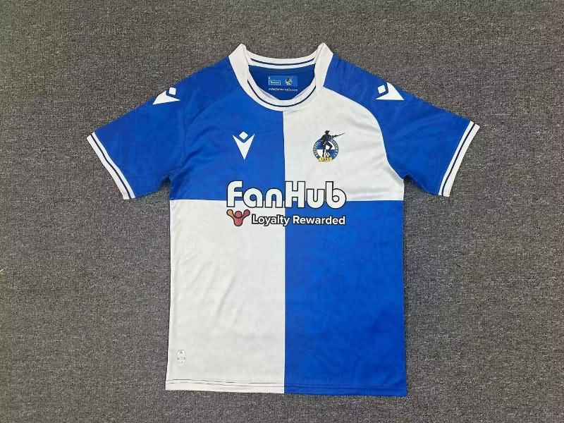 Thailand Quality(AAA) 25/26 Bristol City Home Soccer Jersey