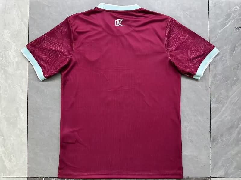 Thailand Quality(AAA) 25/26 Burnley Home Soccer Jersey