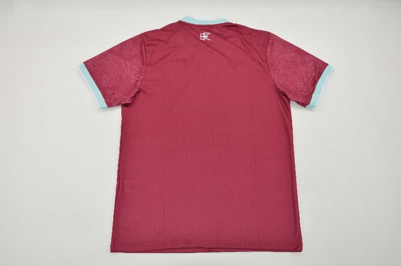 Thailand Quality(AAA) 25/26 Burnley Home Soccer Jersey