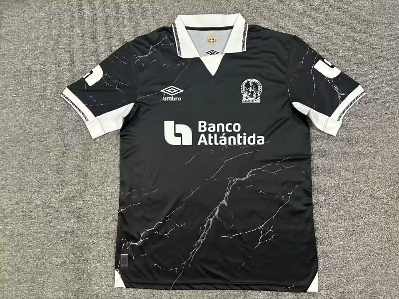 Thailand Quality(AAA) 2025 CD Olimpia Third Soccer Jersey