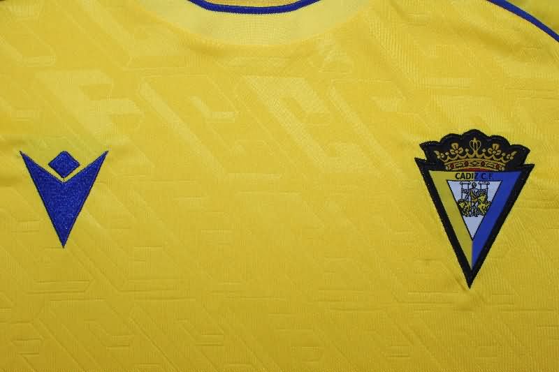 Thailand Quality(AAA) 25/26 Cadiz Home Soccer Jersey