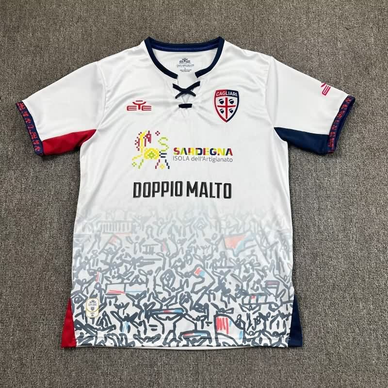 Thailand Quality(AAA) 25/26 Cagliari Away Soccer Jersey Thailand Quality(AAA) 25/26 Cagliari Away Soccer Jersey