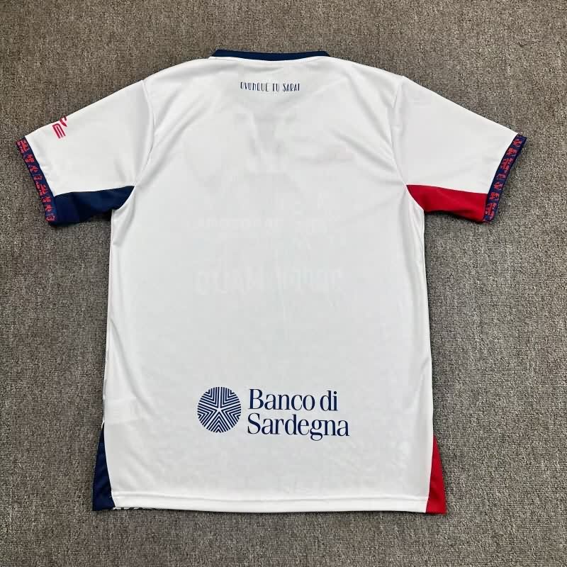 Thailand Quality(AAA) 25/26 Cagliari Away Soccer Jersey
