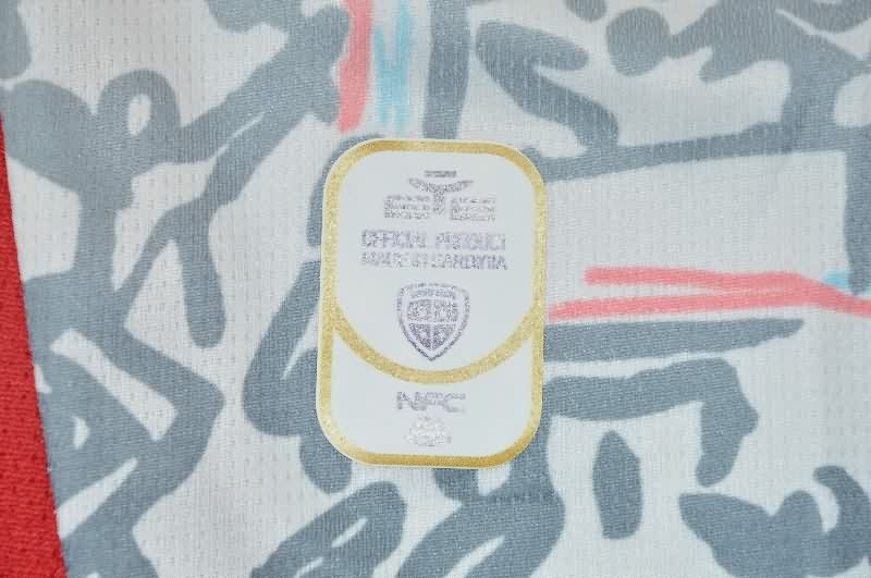 Thailand Quality(AAA) 25/26 Cagliari Away Soccer Jersey