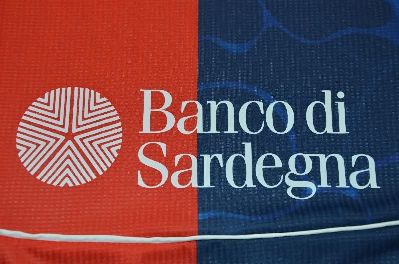 Thailand Quality(AAA) 25/26 Cagliari Home Soccer Jersey