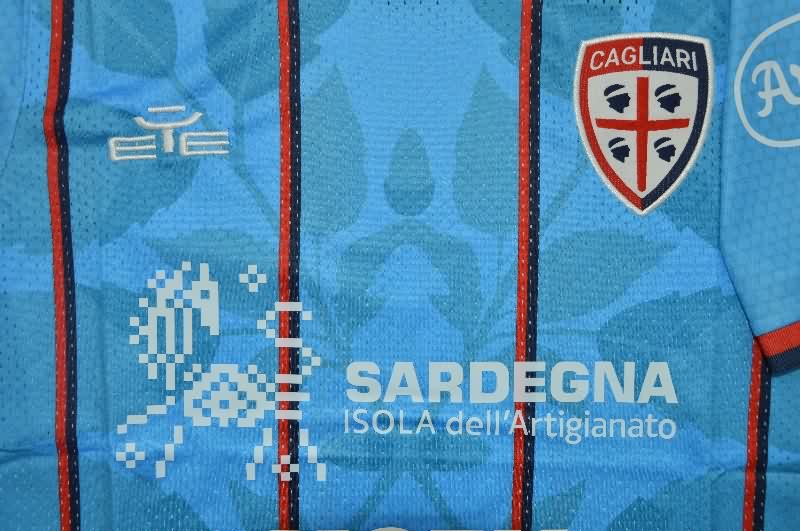Thailand Quality(AAA) 25/26 Cagliari Third Soccer Jersey