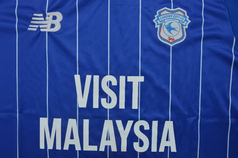 Thailand Quality(AAA) 25/26 Cardiff City Home Soccer Jersey