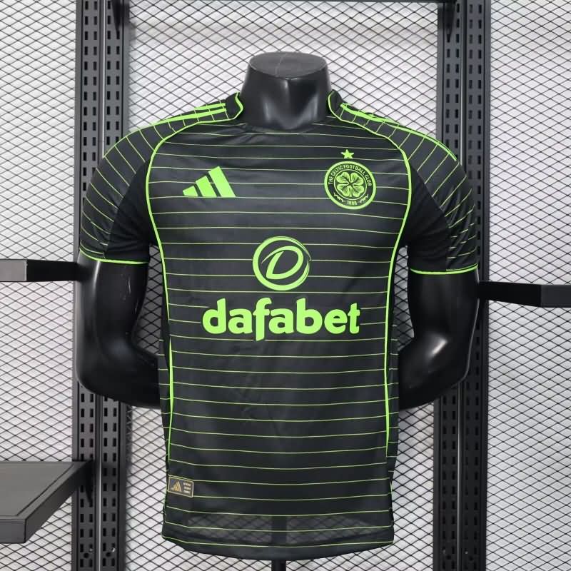 Thailand Quality(AAA) 25/26 Celtic Away Soccer Jersey (Player)