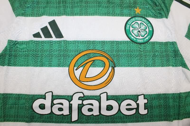 Thailand Quality(AAA) 25/26 Celtic Home Soccer Jersey (Player)