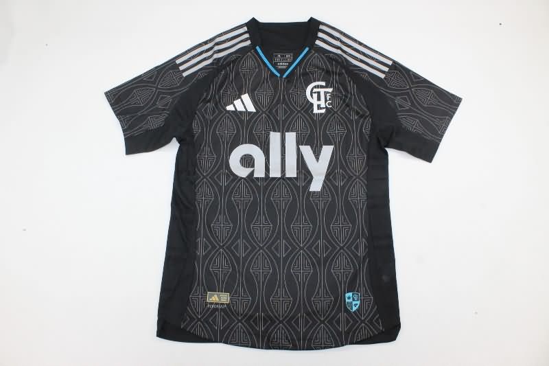 Thailand Quality(AAA) 2025 Charlotte Away Soccer Jersey (Player)