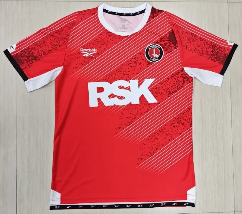 Thailand Quality(AAA) 25/26 Charlton Athletic Home Soccer Jersey