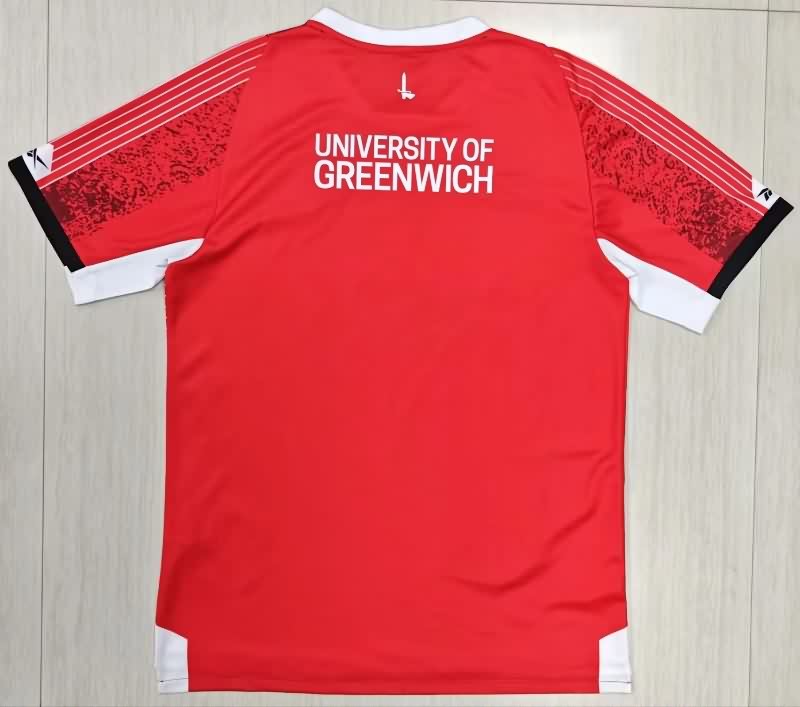 Thailand Quality(AAA) 25/26 Charlton Athletic Home Soccer Jersey
