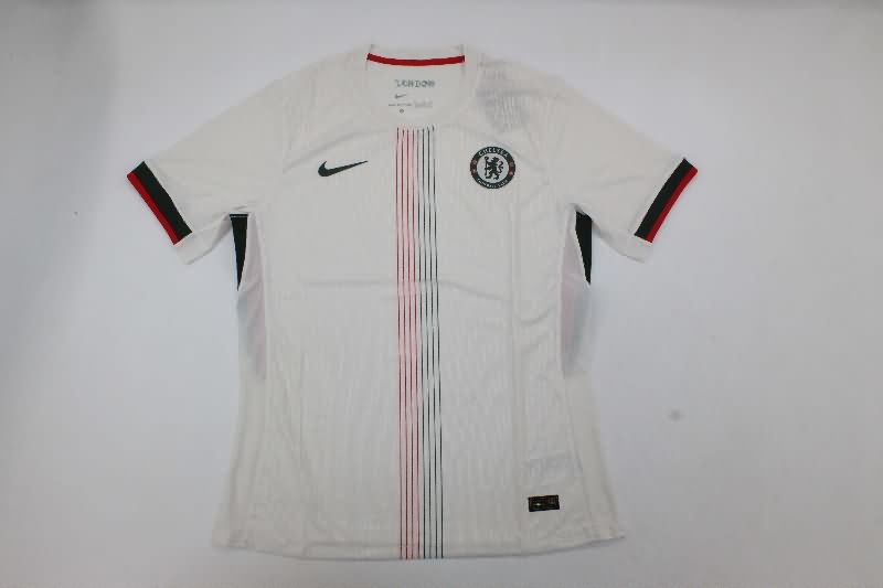 Thailand Quality(AAA) 25/26 Chelsea Away Soccer Jersey (Player)