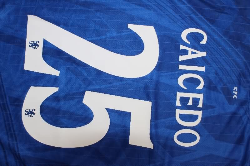 Thailand Quality(AAA) 2025 Chelsea Club World Cup Final Home Soccer Jersey