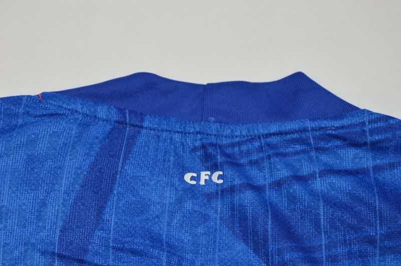 Thailand Quality(AAA) 25/26 Chelsea Home Long Sleeve Soccer Jersey (Player)