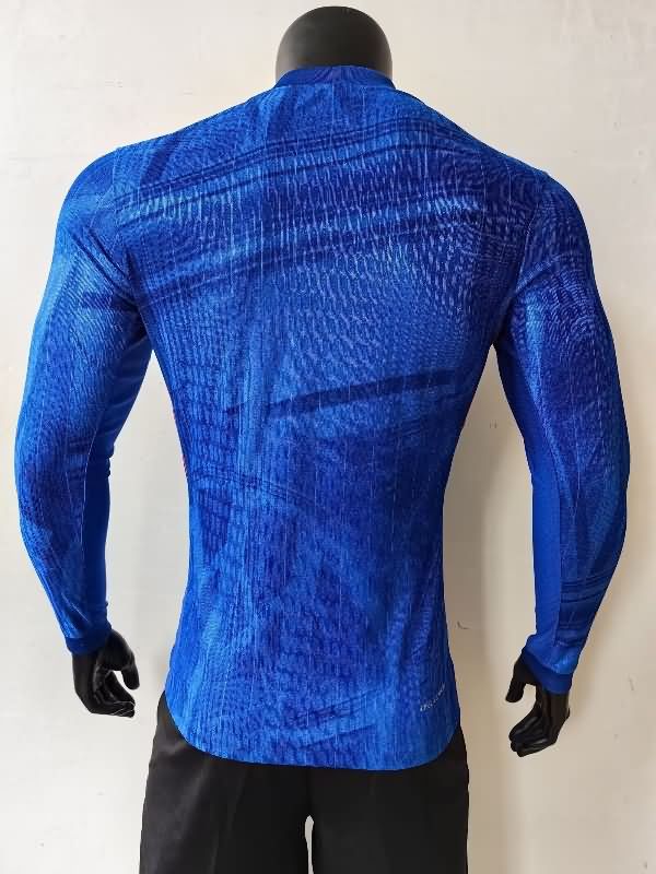 Thailand Quality(AAA) 25/26 Chelsea Home Long Sleeve Soccer Jersey (Player) Leaked