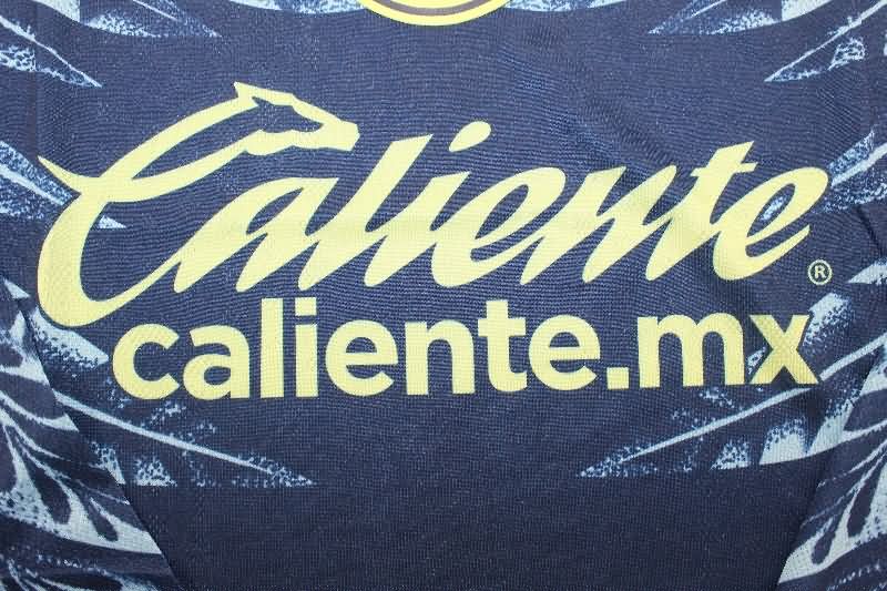 Thailand Quality(AAA) 25/26 Club America Away Long Sleeve Soccer Jersey (Player)