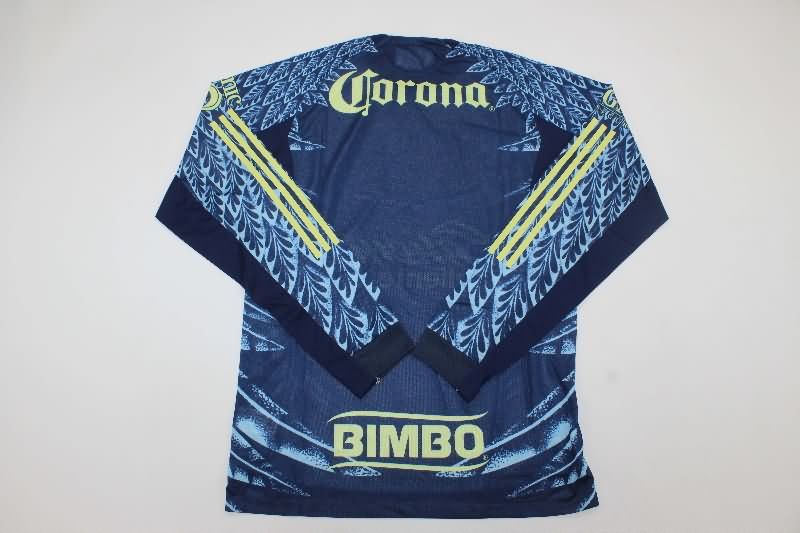 Thailand Quality(AAA) 25/26 Club America Away Long Sleeve Soccer Jersey (Player)