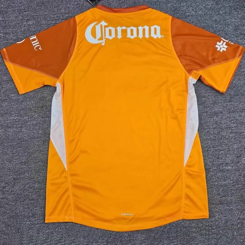 Thailand Quality(AAA) 25/26 Club America Goalkeeper Orange Jersey (Player)