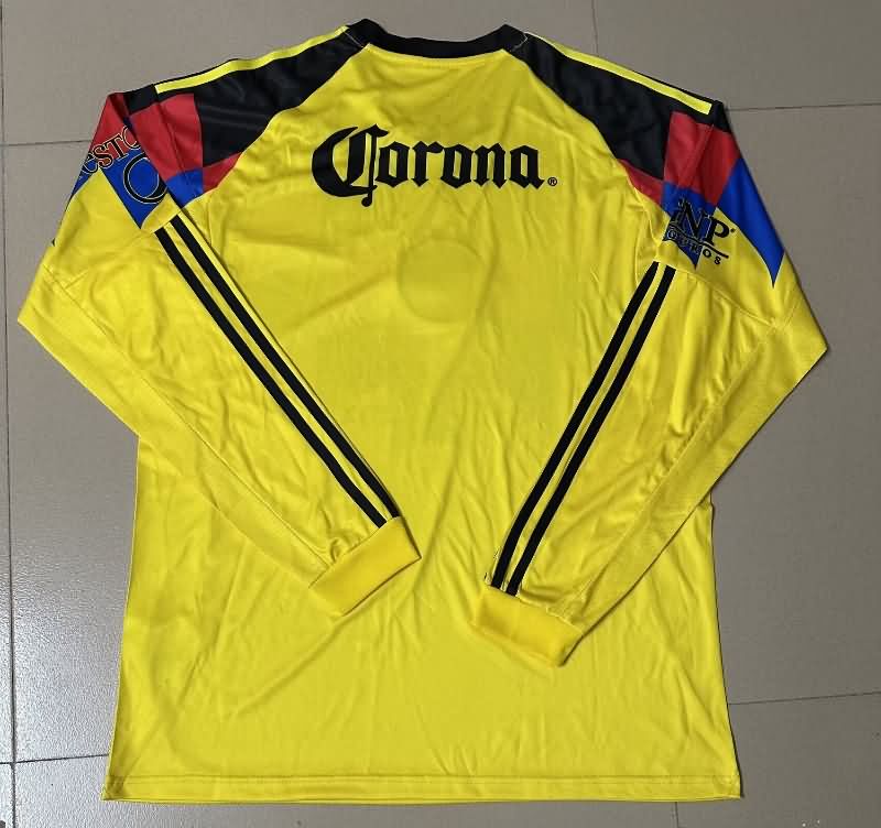Thailand Quality(AAA) 25/26 Club America Home Long Sleeve Soccer Jersey