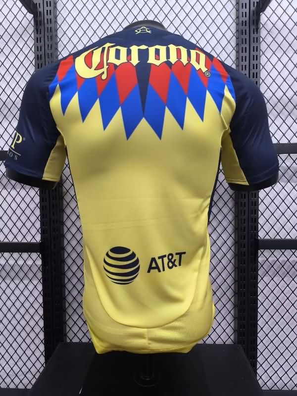 Thailand Quality(AAA) 25/26 Club America Home Soccer Jersey (Player)
