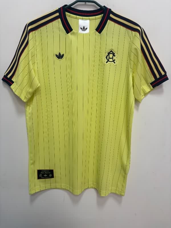Thailand Quality(AAA) 25/26 Club America Yellow Soccer Jersey