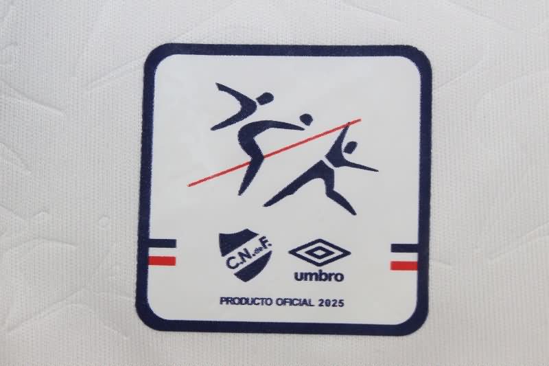 Thailand Quality(AAA) 2025 Club Nacional Home Soccer Jersey