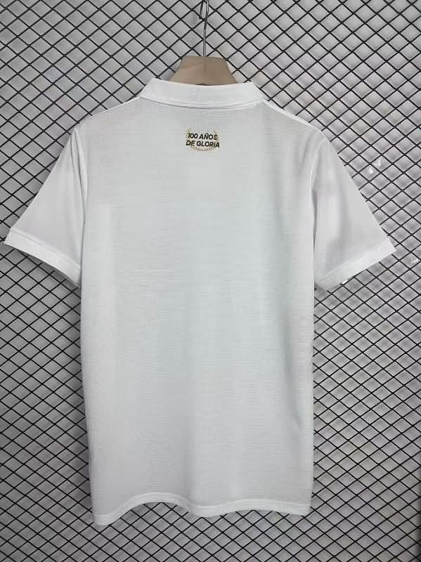 Thailand Quality(AAA) 100th Colo Colo Anniversary White Soccer Jersey
