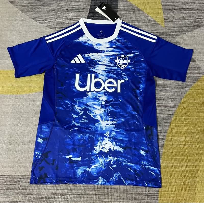 Thailand Quality(AAA) Como 1907 25/26 Home Soccer Jersey