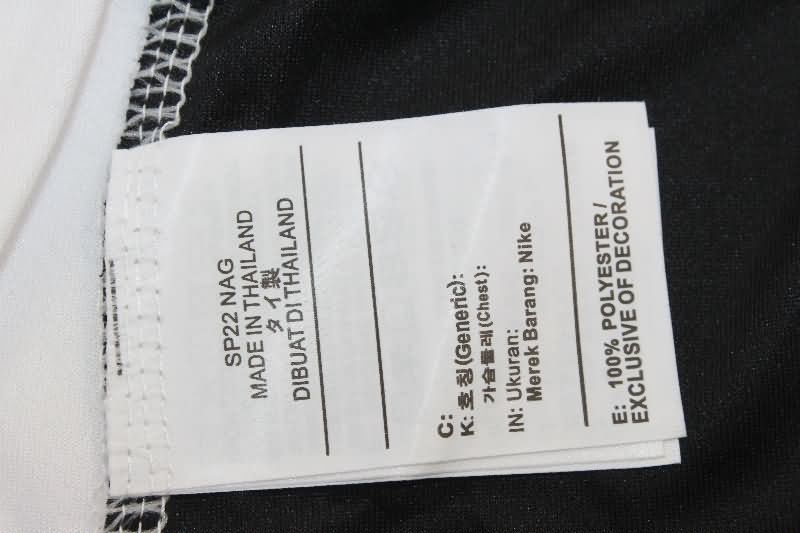 Thailand Quality(AAA) 2025 Corinthians Home Soccer Jersey