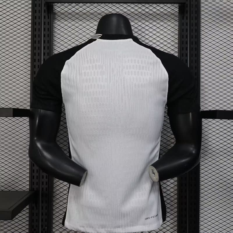 Thailand Quality(AAA) 2025 Corinthians Home Soccer Jersey (Player)