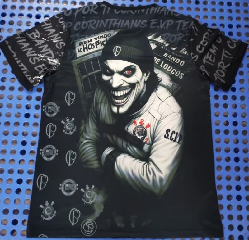 Thailand Quality(AAA) 2025 Corinthians Special Soccer Jersey 04