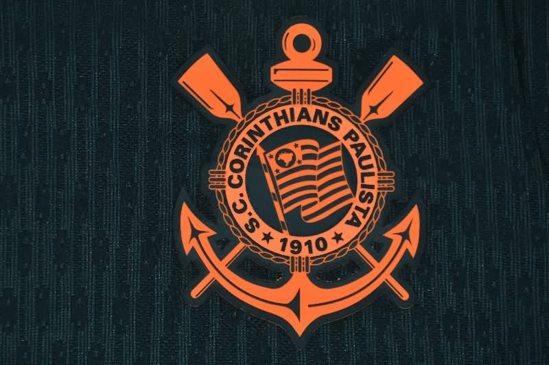 Thailand Quality(AAA) 2025 Corinthians Third Soccer Jersey (Player)