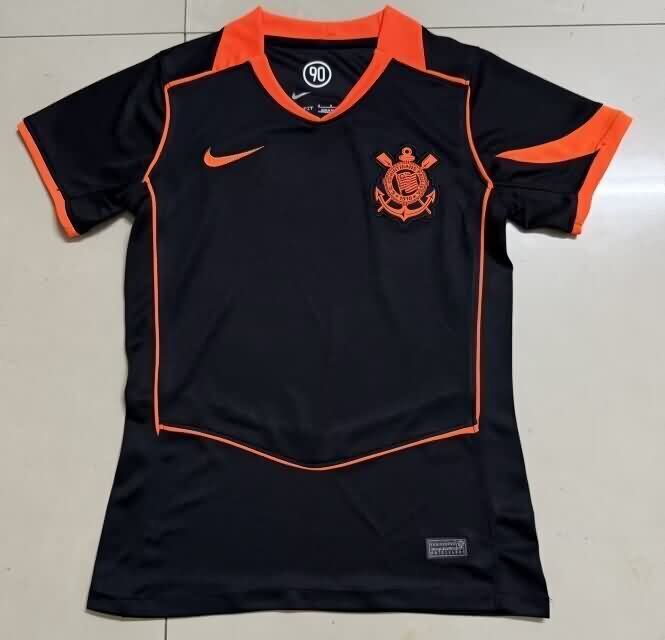 Thailand Quality(AAA) 2025 Corinthians Third Women Soccer Jersey