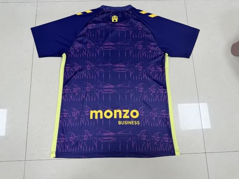 Thailand Quality(AAA) 25/26 Coventry City Goalkeeper Purple Soccer Jersey