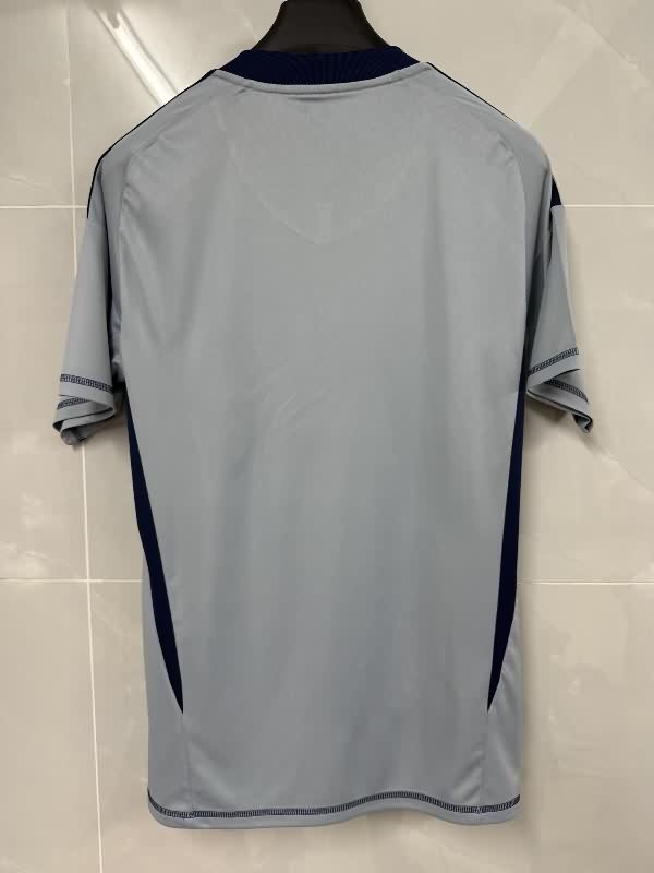 Thailand Quality(AAA) 2025 Cruzeiro Goalkeeper Grey Soccer Jersey