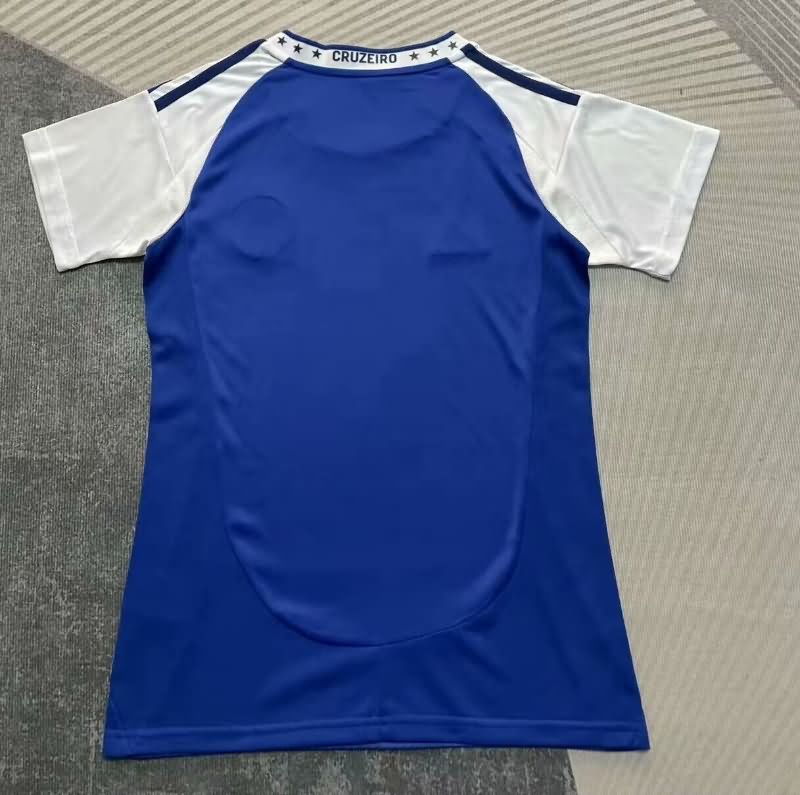 Thailand Quality(AAA) 2025 Cruzeiro Home Women Soccer Jersey