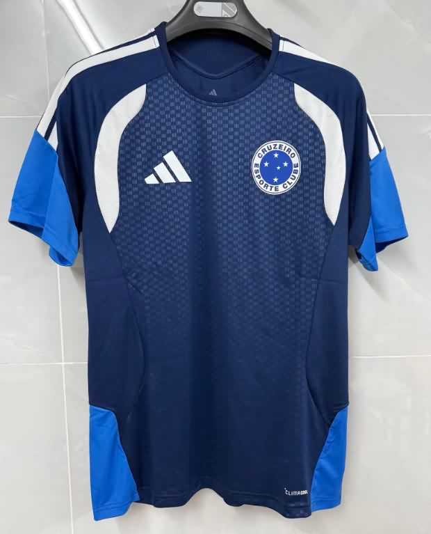 Thailand Quality(AAA) 2025 Cruzeiro Training Soccer Jersey 02