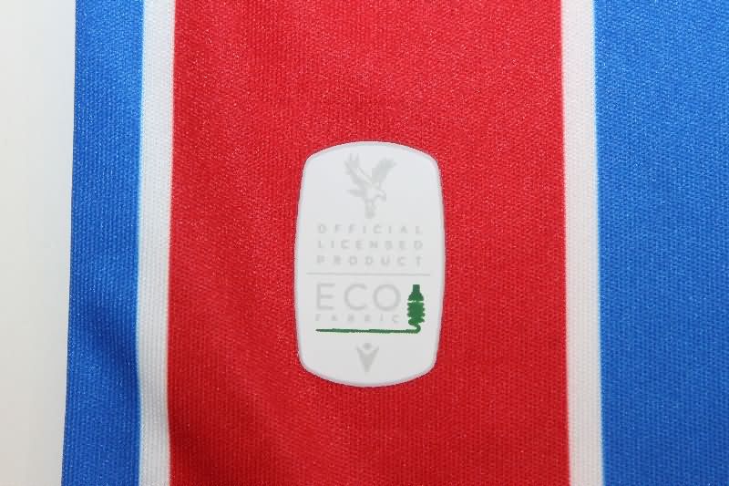 Thailand Quality(AAA) 25/26 Crystal Palace Home Soccer Jersey