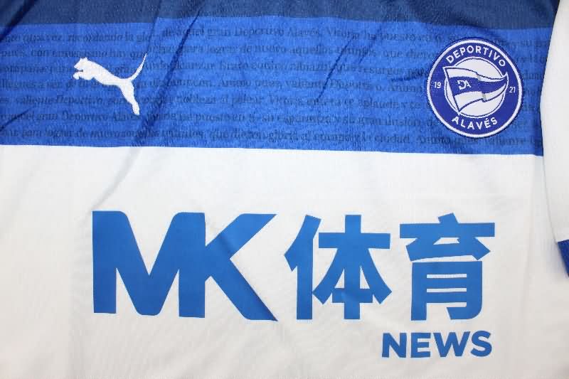Thailand Quality(AAA) 25/26 Deportivo Alaves Away Soccer Jersey