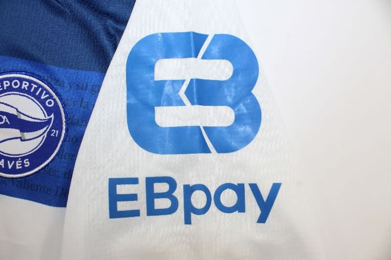 Thailand Quality(AAA) 25/26 Deportivo Alaves Away Soccer Jersey
