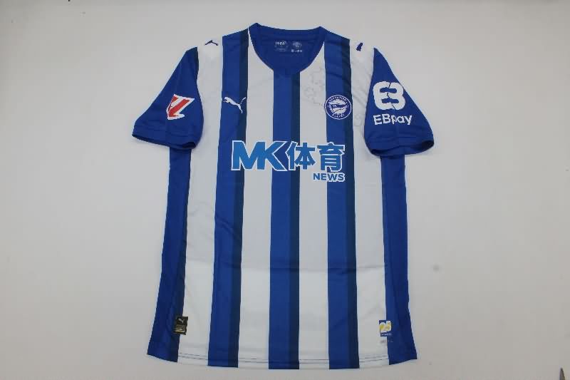 Thailand Quality(AAA) 25/26 Deportivo Alaves Home Soccer Jersey
