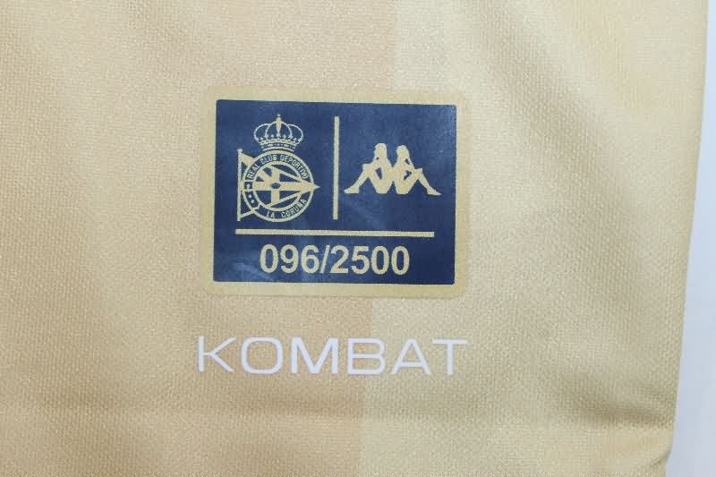 Thailand Quality(AAA) 25th Deportivo La Coruna Anniversary Long Sleeve Soccer Jersey
