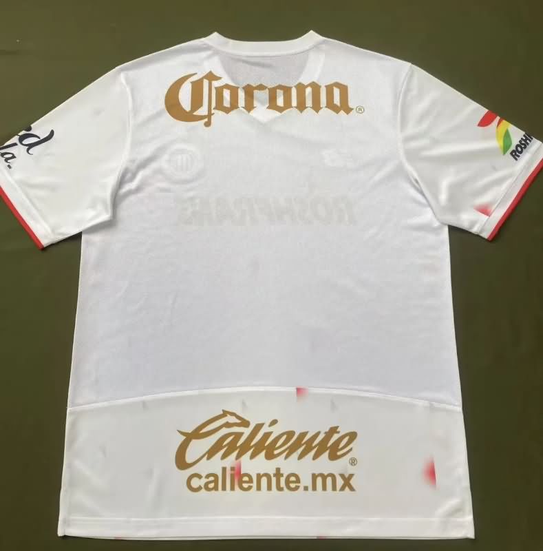 Thailand Quality(AAA) 25/26 Deportivo Toluca Away Soccer Jersey (Player)