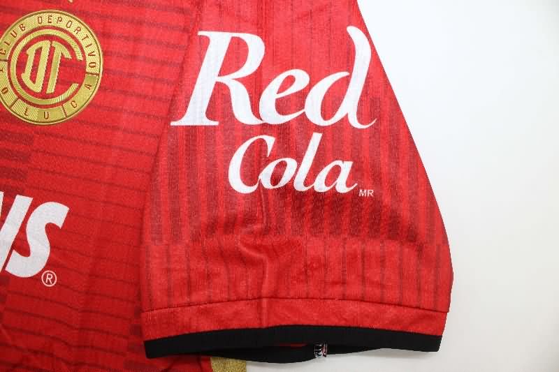 Thailand Quality(AAA) 25/26 Deportivo Toluca Home Soccer Jersey (Player)