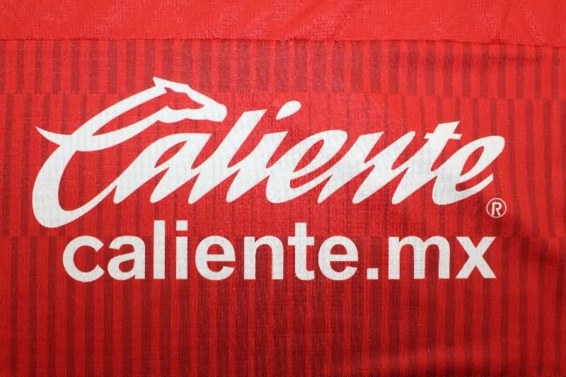 Thailand Quality(AAA) 25/26 Deportivo Toluca Home Soccer Jersey (Player)