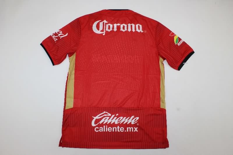 Thailand Quality(AAA) 25/26 Deportivo Toluca Home Soccer Jersey (Player)