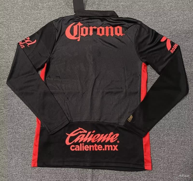 Thailand Quality(AAA) 25/26 Deportivo Toluca Third Long Sleeve Soccer Jersey